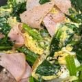 なーなちゃん's cooksnap of when they made ほうれん草と卵とハムのマヨソテー.