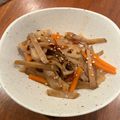 rug7's cooksnap of when they made ＊常備菜に＊牛蒡と蓮根のきんぴら＊.