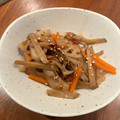 rug7's cooksnap of when they made ＊常備菜に＊牛蒡と蓮根のきんぴら＊.
