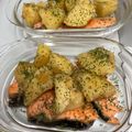にゃおまる☆'s cooksnap of when they made 鮭とじゃがいもの塩バター.