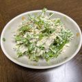ちびます's cooksnap of when they made お豆腐で水菜が美味しいサラダ.