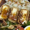 新妻あや's cooksnap of when they made 厚揚げの肉巻き！豚ばら･豚こまで角煮の味.