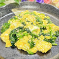 岡山県料理サークルちゃお〜's cooksnap of when they made ふわっと卵が舞う☆ほうれん草の中華いため.
