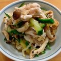 tsmitaka's cooksnap of when they made ささみときゅうりともやしの中華サラダ.