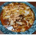 らうんじ美やお's cooksnap of when they made 【楽めし】豚と白菜のあんかけ中華丼.