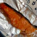 ミロにゃん's cooksnap of when they made 生銀鮭の塩焼き.