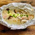コムギ大好き's cooksnap of when they made 新玉で【鮭のホイル焼き（味噌マヨ）】.