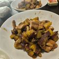 ✿月華❀'s cooksnap of when they made 鳥もも肉とさつま芋の照り照り炒め煮.