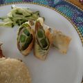 melmarilyn's cooksnap of when they made 変わり春巻き～いんげんが美味しい！！.