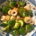 sacching's cooksnap of when they made 梅ちくきゅうり★梅きゅうちくわ★おつまみ.