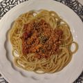 tikariri's cooksnap of when they made 圧力鍋で簡単ミートソース☆パスタなどに★.