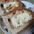 まゆみきママ's cooksnap of when they made 一斤まるごと！器も食べれるパングラタン☆.