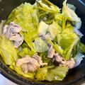 yu🐓's cooksnap of when they made 豚とキャベツのニンニク塩バター鍋.
