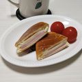 ぱふ♪'s cooksnap of when they made なんちゃってパニーニ☆.