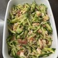 ココンヌ1965's cooksnap of when they made ごま油香る！ささみとキュウリの梅サラダ.