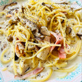 ルミー☆'s cooksnap of when they made ♫ワンポットで♡絶品きのこクリームパスタ.