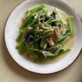 ピーナッツ子♪'s cooksnap of when they made 小松菜とえのきの中華風和え.