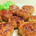 イエローバード's cooksnap of when they made 軟骨じゃない！ポリポリたくあん☆鶏つくね.