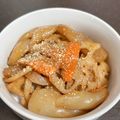めろみゅん's cooksnap of when they made 根菜とこんにゃくの黒酢炒め煮.