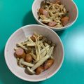 クックあさみちゃん's cooksnap of when they made レンジだけ☆茸とウインナーの醤油ドレ蒸し.