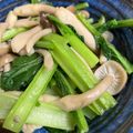 手抜きクック's cooksnap of when they made 簡単！小松菜としめじの洋風バターソテー.