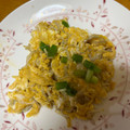 もも☆ピピ's cooksnap of when they made 娘に伝えたい＊簡単♪おじゃこの卵とじ＊.