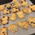 ぱも's cooksnap of when they made 動物スノーボールクッキー.
