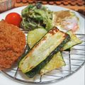 イベ長's cooksnap of when they made カリッと！焼きズッキーニ.