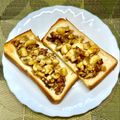 にきけん's cooksnap of when they made バナナ・くるみ・黒蜜でコク深和トースト♬.
