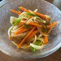 ジュラーシカ's cooksnap of when they made 油揚げの甘酸っぱ～い南蛮漬け🤩🍶.