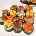ぽむぽむまりん's cooksnap of when they made とっても簡単♡手鞠寿司風～手巻き寿司.