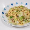ゆ→ちむ❦180SX's cooksnap of when they made ツナ缶とキャベツの簡単和風パスタ.