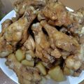 セグちゃん's cooksnap of when they made 新じゃがと鶏手羽元の甘辛煮.