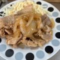 ミアンミアン's cooksnap of when they made ☆決め手は黄金比タレ☆豚のしょうが焼き.