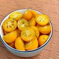 島子☆'s cooksnap of when they made 箸休めに♪金柑の蜂蜜マリネ(サラダ).