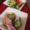 ひっこ's cooksnap of when they made きゅうりとかにかまの酢の物.