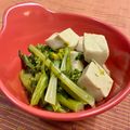 島子☆'s cooksnap of when they made 菜の花と高野豆腐の煮物.