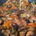 春風桃之介's cooksnap of when they made 鶏肉とナスのとろーりチーズ炒め.
