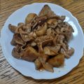 ポニーリボン's cooksnap of when they made ご飯が進む！豚肉と揚げ里芋の照り焼き.