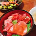 papikun's cooksnap of when they made マグロとアボガドわさびしょうゆ和え.