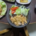 M130018's cooksnap of when they made 簡単！揚げない鶏もも油淋鶏（ネギソース）.