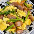 ぽてぽて☆☆'s cooksnap of when they made 簡単！美味しい♪ウインナー卵ピーマン炒め.