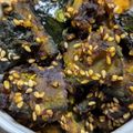 クックQ8SKJR☆'s cooksnap of when they made 余った皮で、かぼちゃの皮きんぴら★.