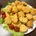 さくらんぼ0911's cooksnap of when they made 豆腐と鶏挽肉でフワフワ♡チキンナゲット.