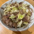 ママメイン！時々子供's cooksnap of when they made 簡単！旨～♥キャベツ回鍋肉　ホイコーロー.