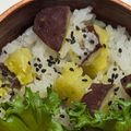 新妻あや's cooksnap of when they made ゴマ香る☆サツマイモの黒胡麻ご飯.