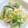 りょうりっこ☆'s cooksnap of when they made キャベツとさやいんげんの味噌マヨごま和え.