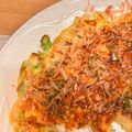 mimimi525's cooksnap of when they made ヘルシーお好み焼き⁂白菜と豆腐でふわとろ.