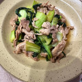 my7033's cooksnap of when they made 簡単美味しい♪青梗菜と豚肉の塩ダレ炒め.