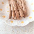 口福さん♪'s cooksnap of when they made おやつ！香ばしゴマのスティッククッキー.